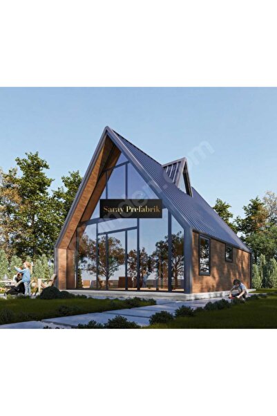 Saray prefabrik 2 Katlı Bungalov Ev