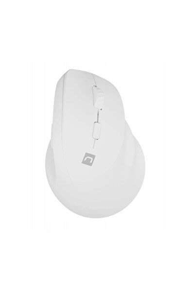 Natec Genesis Mouse wireless vertical Crake 2 alb / BT 5.2 + 2.4GHz / NATEC