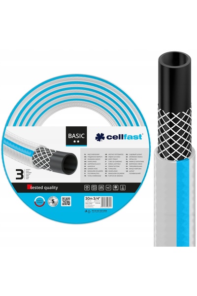 Cellfast Furtun de grădină Basic 3/4 " 30m 10-421