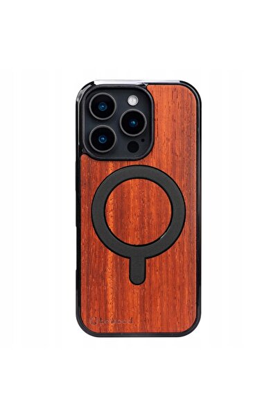 BewooDesign Husă din lemn Bewood pentru iPhone 16 Pro PADOUK cu MagSafe