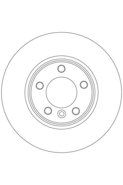 TRWELD Disc de frână TRW AUTOMOTIVE DF4359