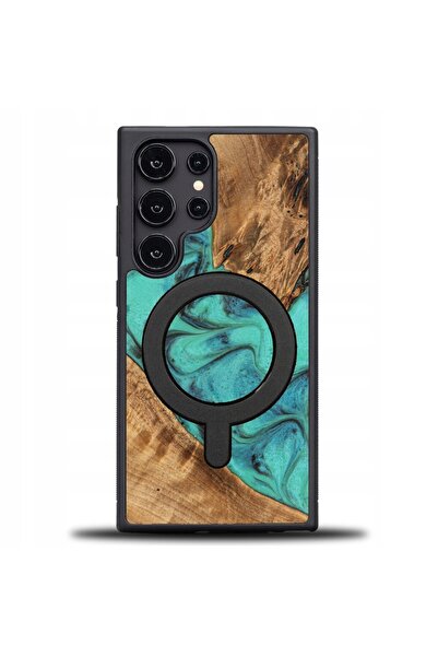 BewooDesign Husă Bewood Unique pentru Samsung Galaxy S25 Ultra - Turcoaz cu M...