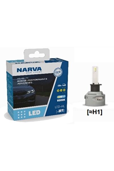 narvara Becuri LED H1 RPA NARVA RANGE POWER ADVANCED 6000K 12V/24V