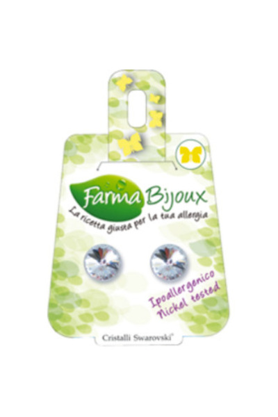 Farma Bijoux Υποαλλεργικά μεγάλα σκουλαρίκια Rivolo - με κρύσταλλα Swarovski,...