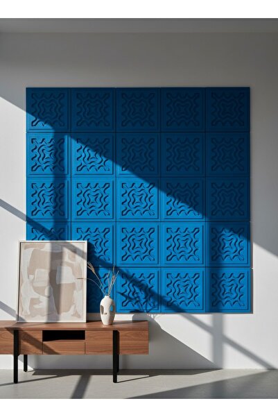 vareva studio Akış Dekoratif Duvar Karosu 15×15 cm – 24'lü Paket