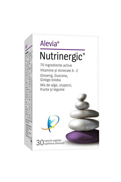 Alevia Supliment Alimentar Nutrinergic - Alevia, 30 capsule vegetale