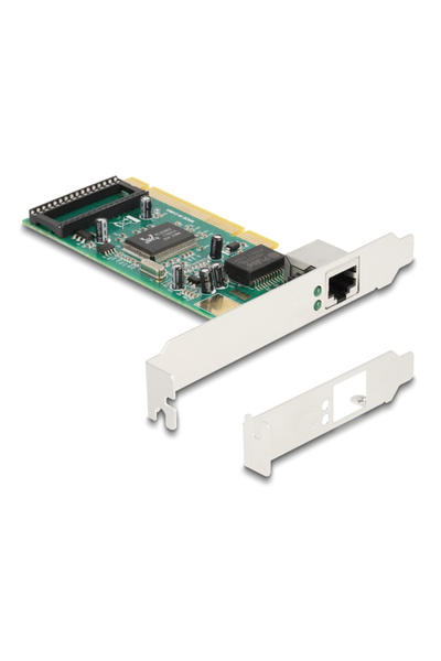 DELOCK Κάρτα επέκτασης PCI σε 1x RJ45 Gigabit 88084, 1000Mbps