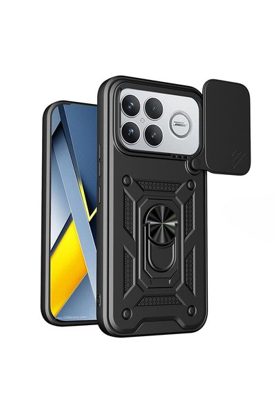 Microsonic Xiaomi Poco F8 Ultra Compatible Case Impact Resistant Black