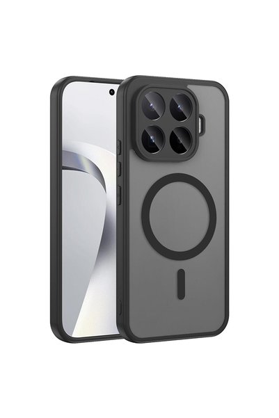 Microsonic Xiaomi 17t Pro Compatible Case Magsmoke Neo Black
