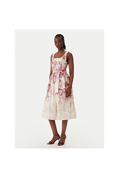 RINASCIMENTO Rochie de cocktail pentru femei CFC0020272002 Crem