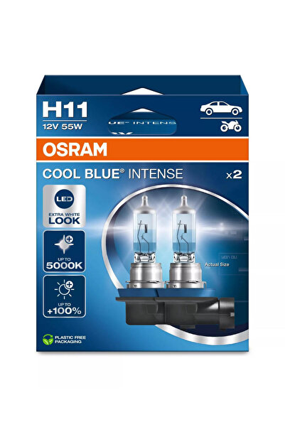 Osram Bec Cool Blue Intense H11 55W 12V PGJ19-2 Σετ 2 τεμαχίων