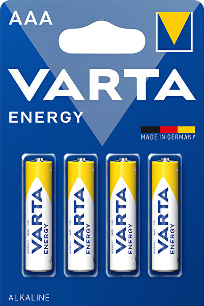 Varta Baterie Energy AAA 1.5V R3 • Set 4 buc
