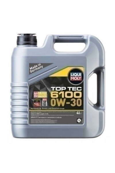Liqui Moly Топ Тек 6100 0W30 моторно масло за леки автомобили 4л