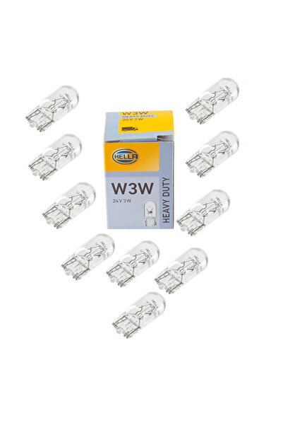 Hella Bulb W3W 24V 3W W2.1x9.5 d