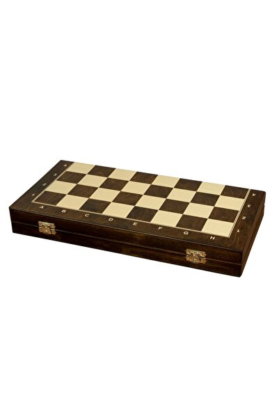 Sunrise Chess & Games Wooden chess box with insert (48 x 48 cm)