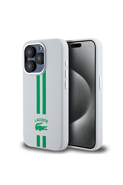 OEM Lacoste Stripes Hard Case Θήκη προστασίας από Liquid σιλικόνη για iPhone ...