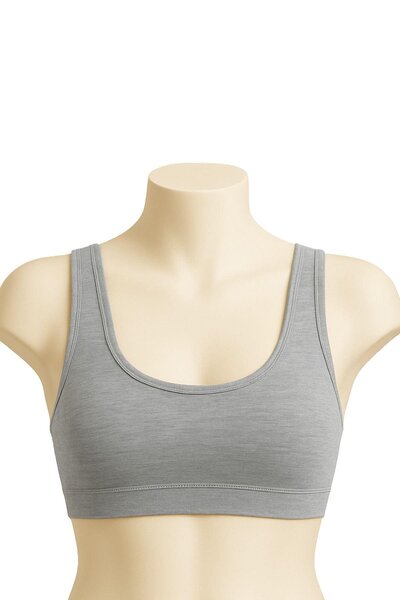 Emay İç Giyim Gray Mi Emay 1817 Sports Bra with 6 Pads