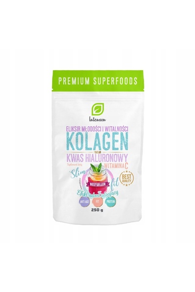 NO BRAND Colagen INTENSON Vitamina C + acid hialuronic (250 g)