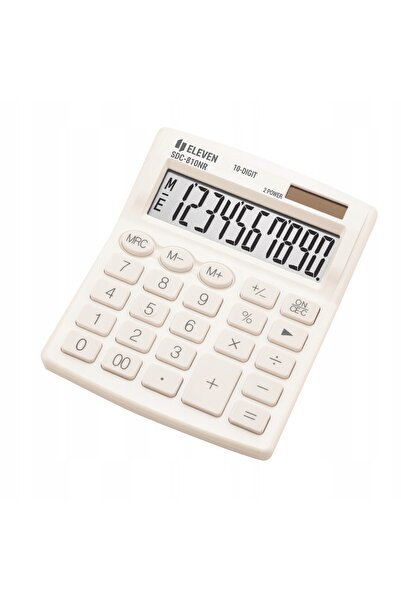 NO BRAND Calculator ELEVEN SDC-810NRWHE Alimentare cu baterie și energie sola...
