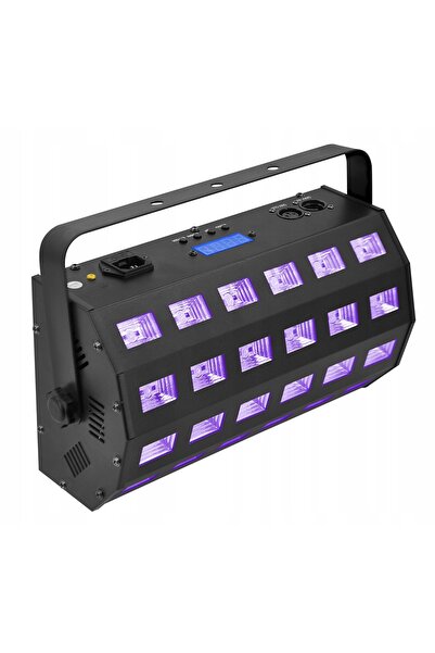 NO BRAND Reflector + Stroboscop LIGHT4ME LED UV 24x3W