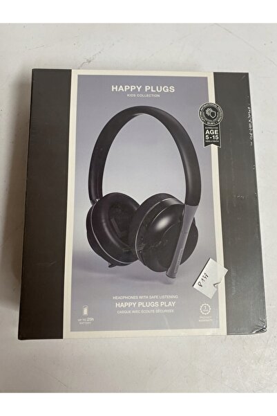 Happy Plugs Căști supraauriculare Play Negru