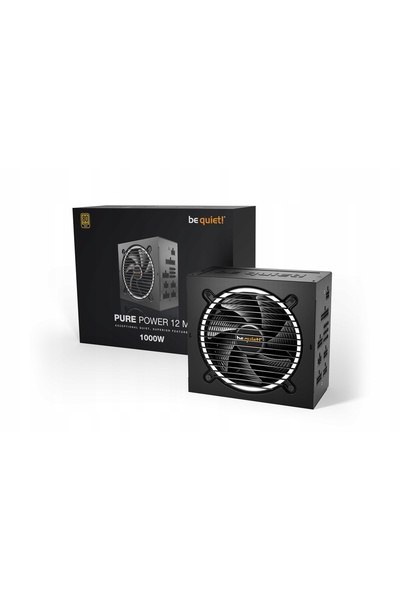 NO BRAND Sursă de alimentare BE QUIET! Putere pură 12 M 1000W 80 Plus