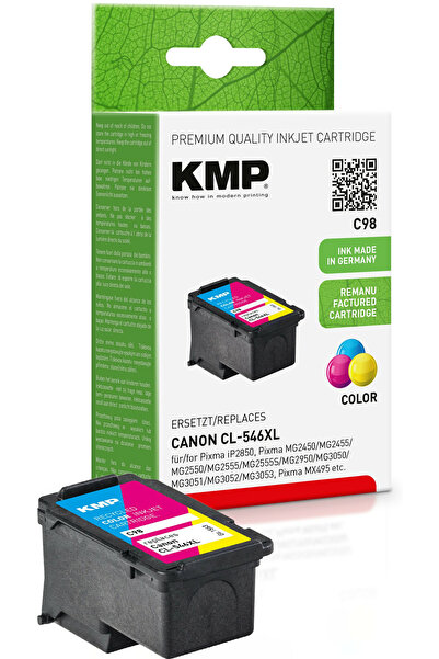 NO BRAND Tus KMP pentru Canon CL-546XL Color 1563 4030