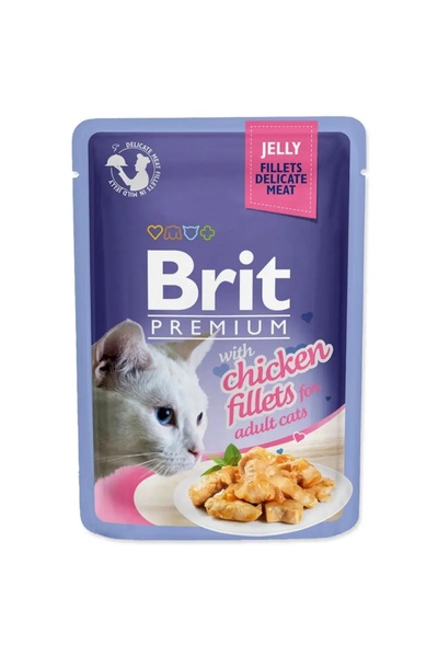 NO BRAND Hrana pentru pisici BRIT Premium Pui 85 g