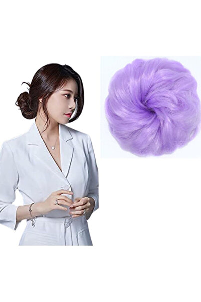 Estelle Messy Bun Scrunchie with Elastic Rubber Band, Updo Chignon Donut Pony...