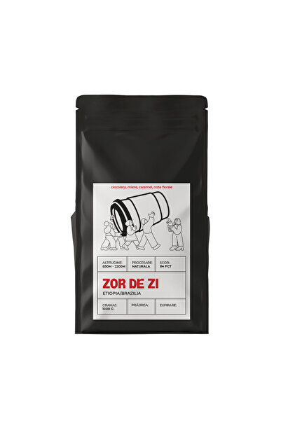 Happy Coffee Cafea boabe de specialitate Happy Coffee- Zor De Zi Blend (Etiop...