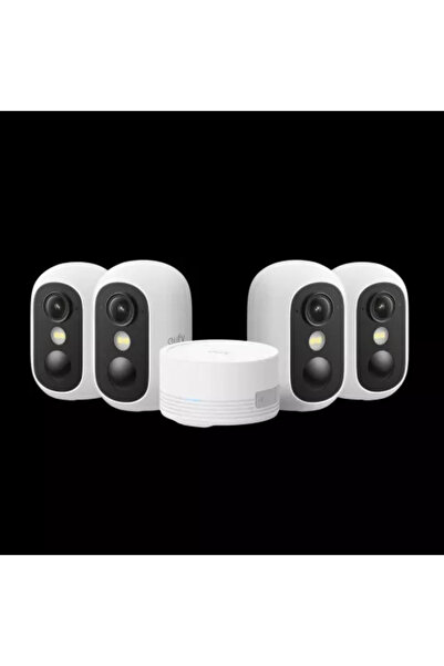 eufy Sistem de supraveghere video eufyCam C35 Wireless, IP67, Viziune nocturn...