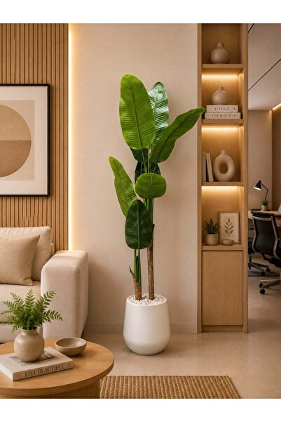 BYT ALRWASM FOR TRADE Luxury Artificial Strelitzia Tree – 180 cm height