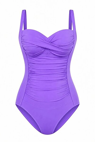 Paragon Stylish and Slimming Swimsuit with Adjustable Straps, Strappy Coverin...