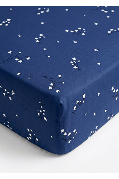 femmhome 100% Cotton Premium Elastic Sheet Set Bell Pattern