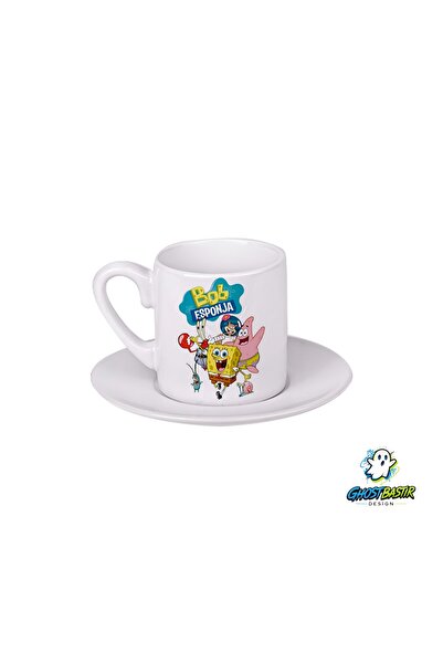 Ghostbastır Design Spongebob Turkish Coffee Cup 0175