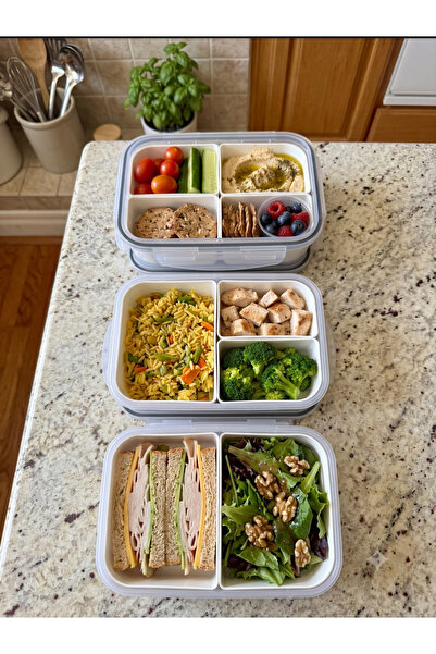 Matiate Home 3'LÜ FRESH BOX (2,3,4 BÖLMELİ)