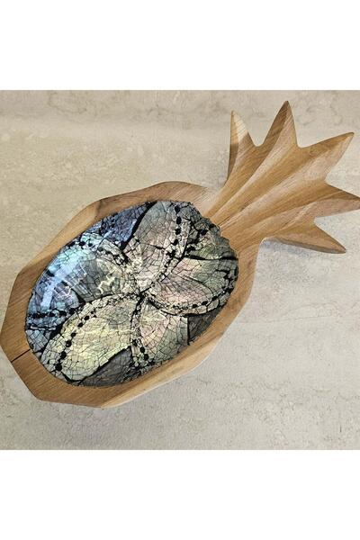 Generic The 8 Senses Living Pineapple Seashells Decorative Bowl - 12 cm