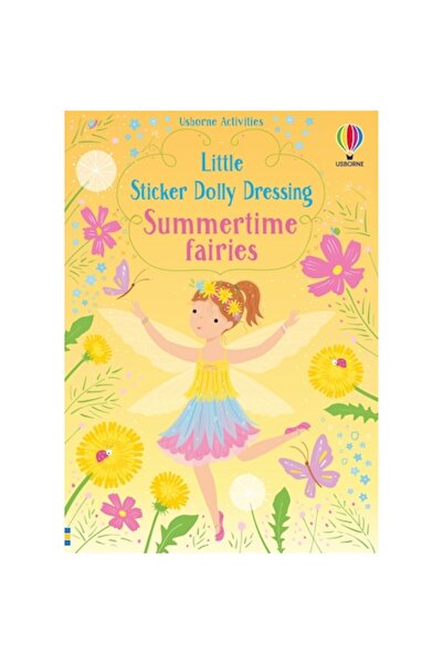 Usborne Детска книжка - Малката кукла със стикери: Обличане на летни феи