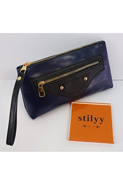 stilyy Navy Blue-Black Color Women's Handbag