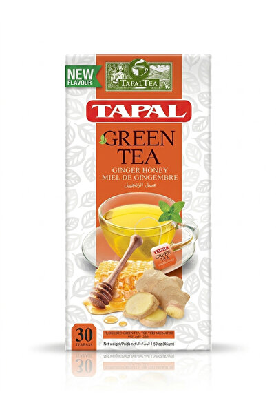 TAPAL Green Tea ginger Honey 30x1.5g