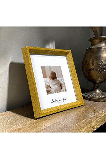 arel sanat My First Photo Baby Ultrasound Frame White 20X20 Frame with Passpo...