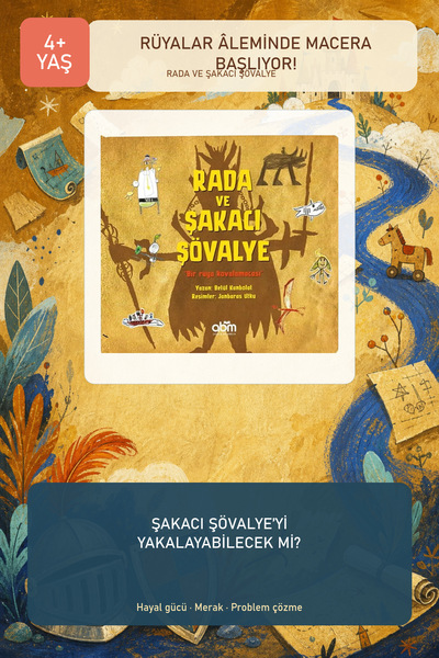 Abm Yayınevi Rada ve Şakacı Şövalye 4+ Yaş Çocuk Hikaye Kitabı