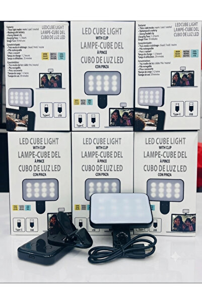 Generic Portable Mini LED Cube Light