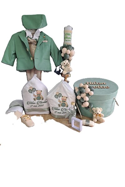 OMS Trusou ursulet baloane verde