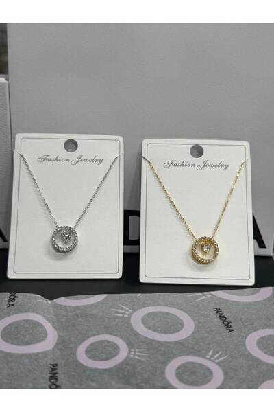Generic Elegant Design Necklace - Silver - Model 106