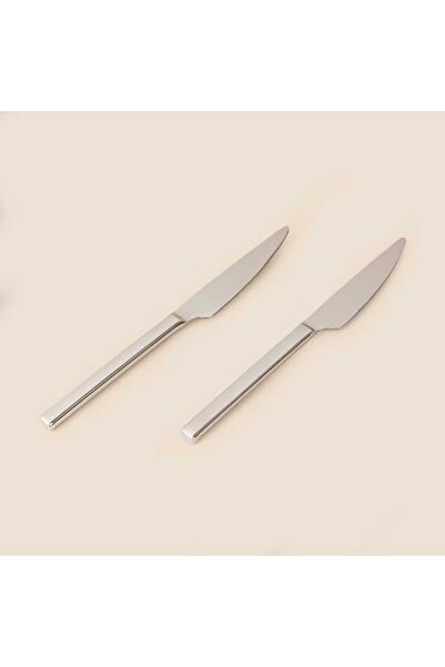 Lugga Doğa 2-Piece Dining Knife - Platinum