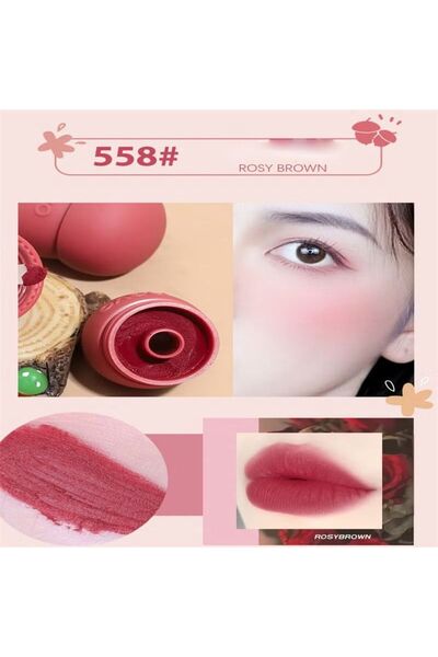 Yallabena Lip Mud Shade A3893 Velvet Matte Lip Cream with Lightweight Mousse ...