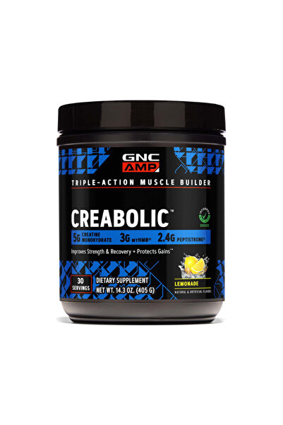 GNC Creatina Monohidrata pentru Forta si Masa Musculara cu Aroma de Limonada ...