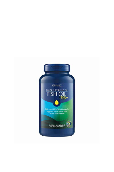 GNC Ulei de Peste Mini Capsule Triple Strength 240cps moi