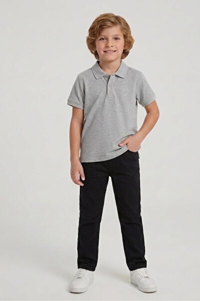 NACAR STORE Children's Unisex Cotton Polo Collar Short Sleeve School Uniform ...